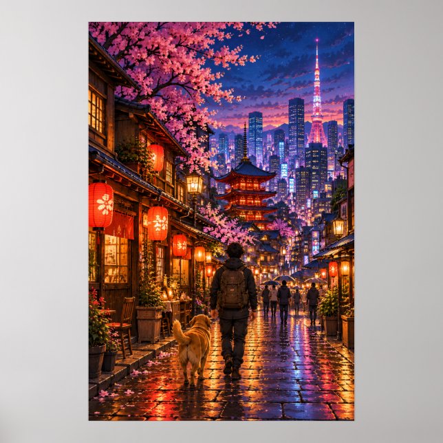 The Wanderer Tokyo Poster (Front)