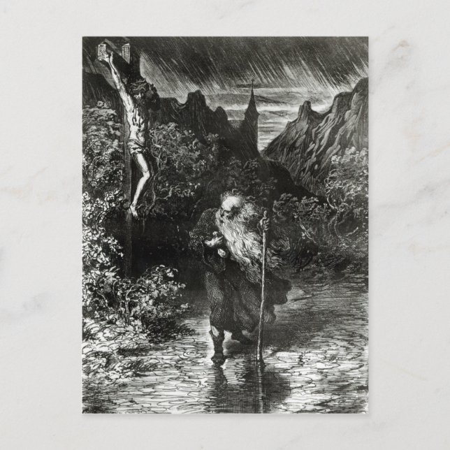 The Wandering Jew Postcard (Front)