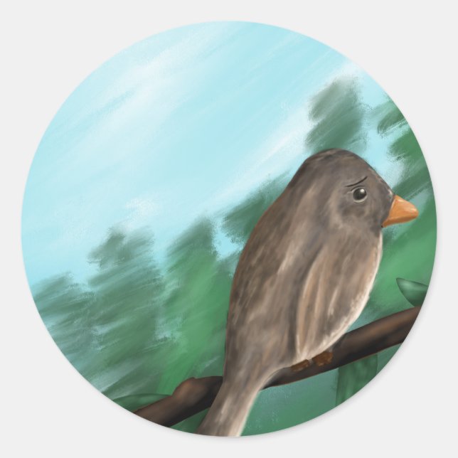 The Wandering Sparrow Stickers (Front)