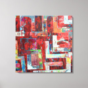 The Warehouse 24 x 24 Wrapped Canvas