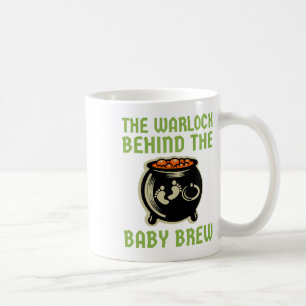 The Warlock Behind The Baby Halloween Costume Coffee Mug