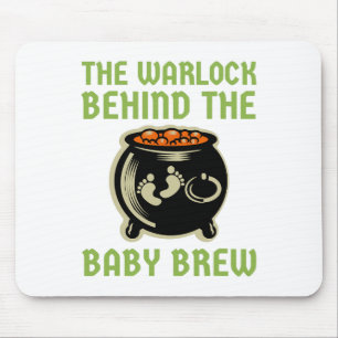 The Warlock Behind The Baby Halloween Costume  Mouse Mat