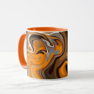 The Warm Currents of Abstract Expression Mug