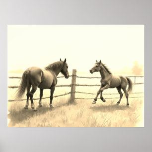 The warm greeting poster