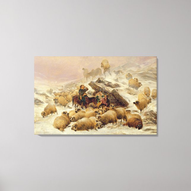 The Warmth of a Wee Dram Canvas Print (Front)