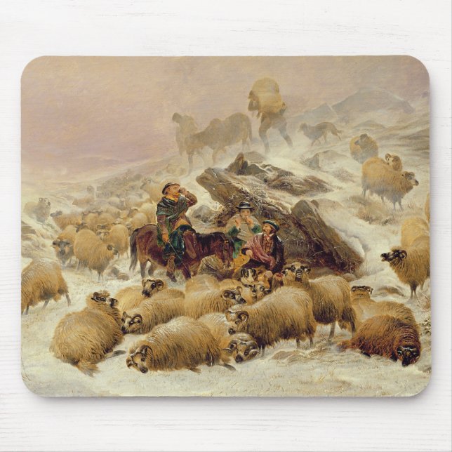 The Warmth of a Wee Dram Mouse Mat (Front)