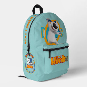 The Warmth of Paw    Printed Backpack