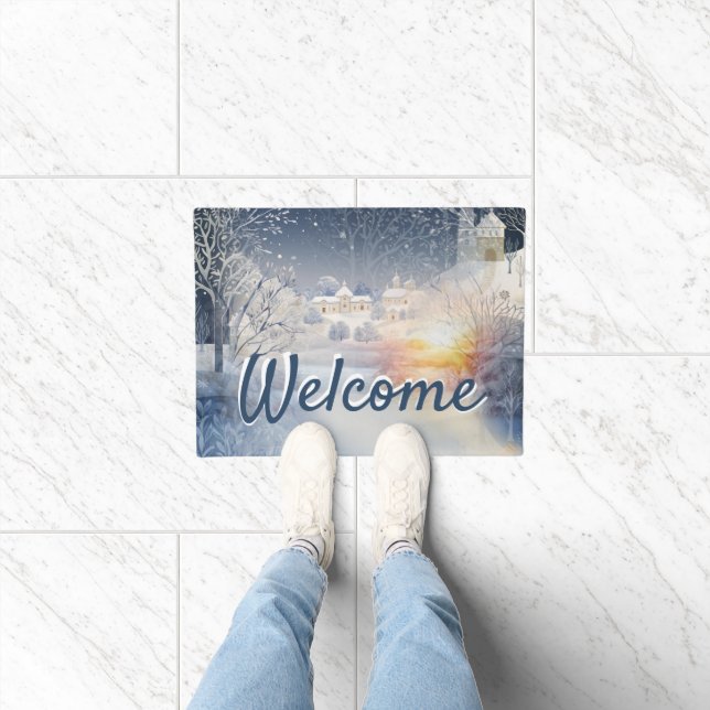 The Warmth of the Sun in the Winter Doormat (Indoor)