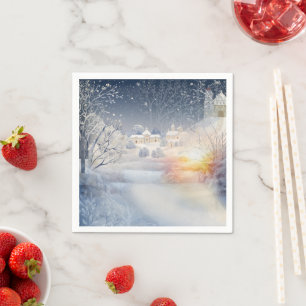 The Warmth of the Sun in the Winter Napkin