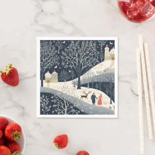 The Warmth of the Sun in the Winter Napkin