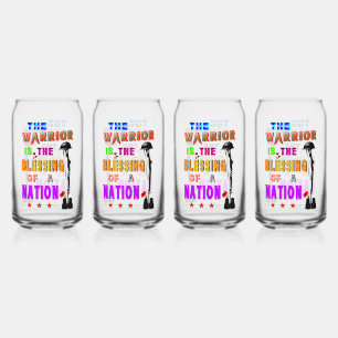 The Warrior Is The Blessing Of A Nation Can Glass