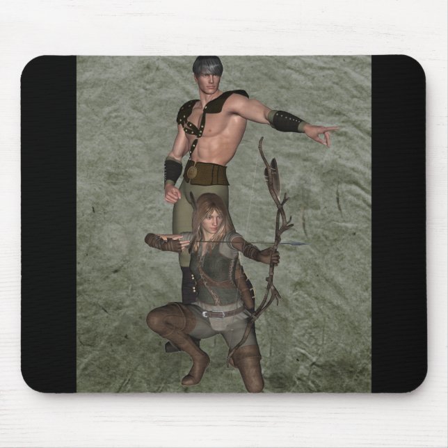 The Warriors 002 Mouse Mat (Front)