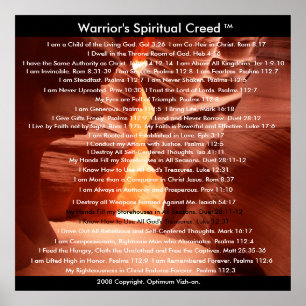 The Warriors Creed by WarriorsCreed Poster