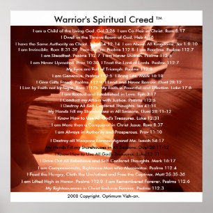 The Warriors Creed by WarriorsCreed Poster