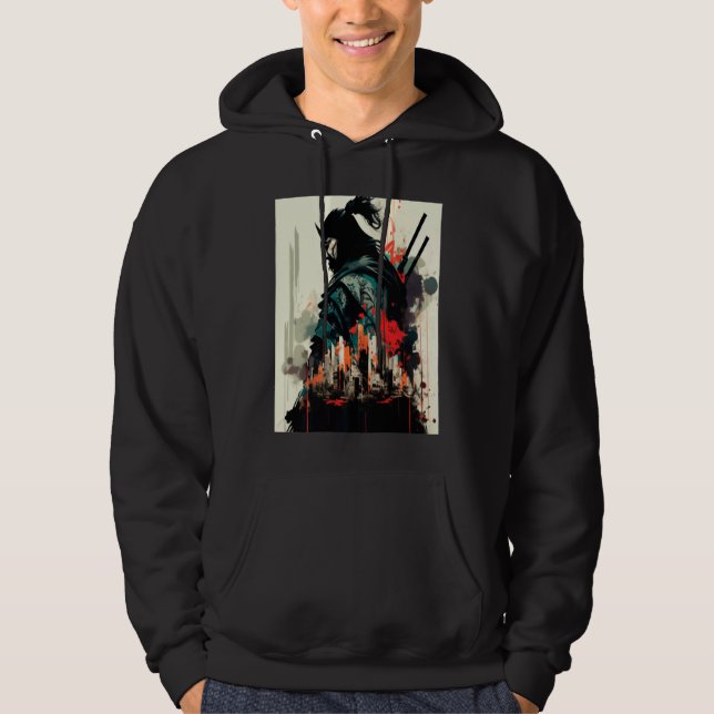 The Warrior's Echo Hoodie (Front)