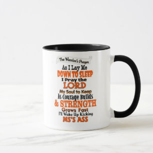 The Warrior's Prayer MS Mug