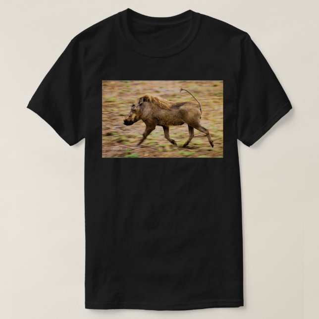 THE WARTHOG Phacochoerus aethiopicus The signal ca T-Shirt (Design Front)