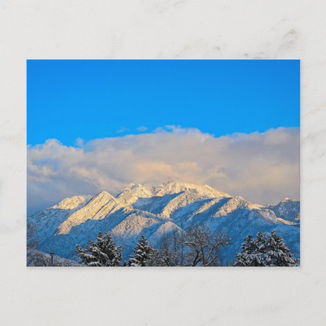 The Wasatch Range - Utah Postcard (Front)