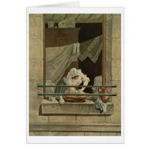 The Washerwoman, engraved by J. Laurent Julien (c1