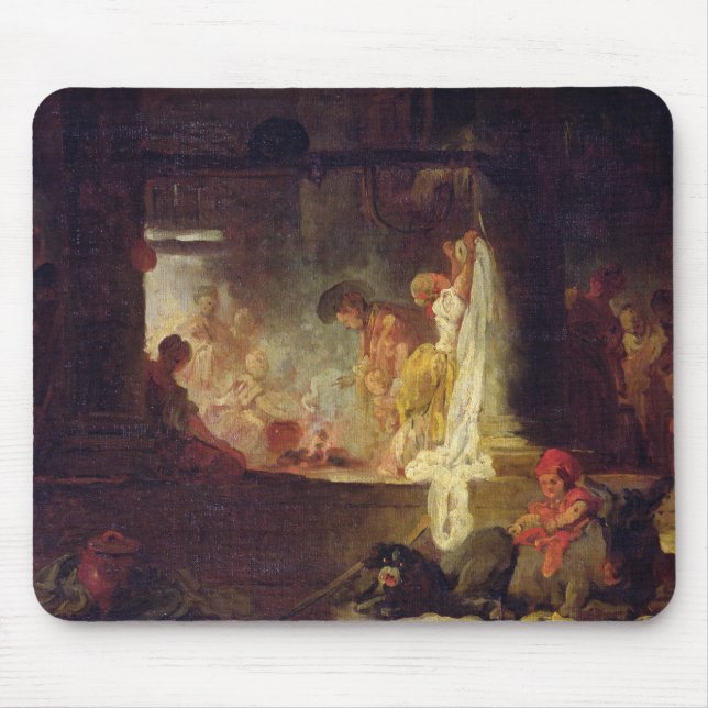 The Washerwomen, c.1759 Mouse Mat (Front)