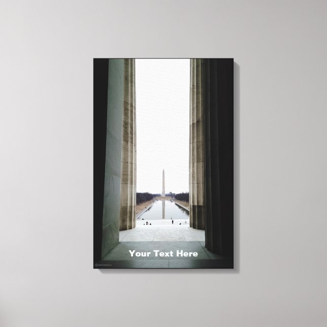 The Washington Monument Canvas Print (Front)