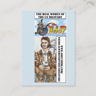 The WASP Evelyn Sharp Trading Card
