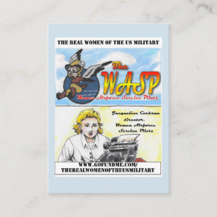 The WASP Jacqueline Cochran Trading Card