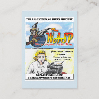 The WASP Jacqueline Cochran Trading Card