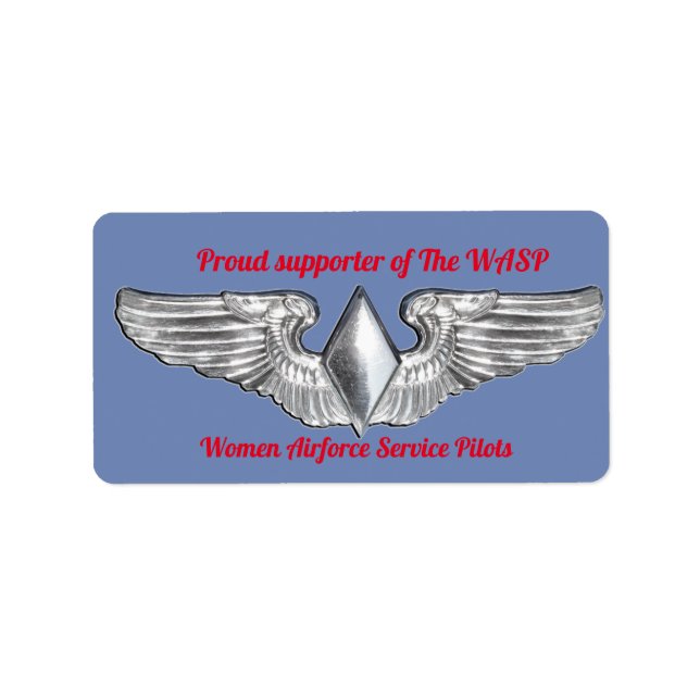 The WASP wings sticker (Front)