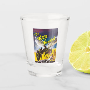 The wasp woman shot glass