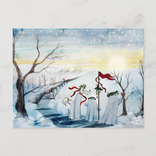 The Wassailing Ghosts Postcard (Front)