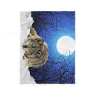 The Watcher Fleece Blanket