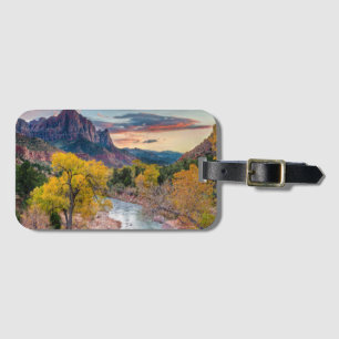 The Watchman in Autumn Luggage Tag