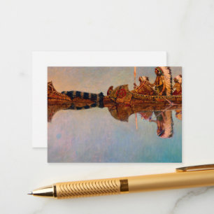 The Water Burial by Newell Convers Wyeth Enclosure Card
