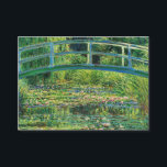 The Water-Lily Pond, 1899 by Claude Monet Card<br><div class="desc">Claude Monet - The Water-Lily Pond,  1899. Oscar-Claude Monet was a French painter and founder of impressionist painting who is seen as a key precursor to modernism,  especially in his attempts to paint nature as he perceived it.</div>