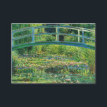 The Water-Lily Pond, 1899 by Claude Monet Card<br><div class="desc">Claude Monet - The Water-Lily Pond,  1899. Oscar-Claude Monet was a French painter and founder of impressionist painting who is seen as a key precursor to modernism,  especially in his attempts to paint nature as he perceived it.</div>