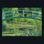 The Water-Lily Pond, 1899 by Claude Monet Poster<br><div class="desc">Claude Monet - The Water-Lily Pond,  1899. Oscar-Claude Monet was a French painter and founder of impressionist painting who is seen as a key precursor to modernism,  especially in his attempts to paint nature as he perceived it.</div>