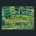 The Water-Lily Pond, 1899 by Claude Monet Poster<br><div class="desc">Claude Monet - The Water-Lily Pond,  1899. Oscar-Claude Monet was a French painter and founder of impressionist painting who is seen as a key precursor to modernism,  especially in his attempts to paint nature as he perceived it.</div>