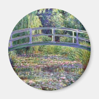 The Water Lily Pond by Claude Monet Magnet
