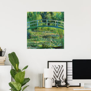 The Water-Lily Pond by Claude Monet Poster
