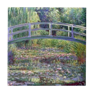 The Water Lily Pond by Claude Monet Tile