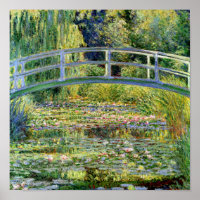 The Water-Lily Pond by Monet Fine Art