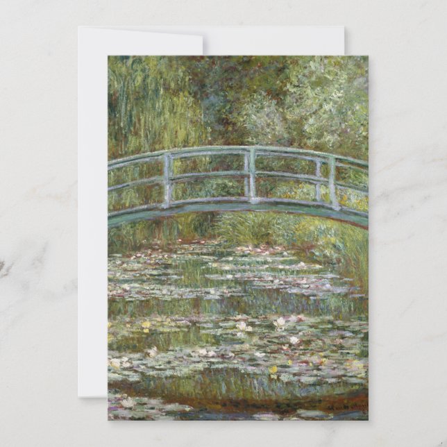The Water-Lily Pond | Claude Monet Card (Front)