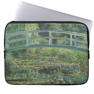 The Water-Lily Pond, Landscape Oil Painting, Monet Laptop Sleeve
