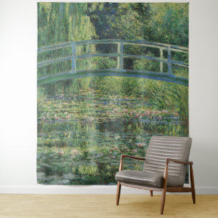 The Water-Lily Pond, Landscape Oil Painting, Monet Tapestry
