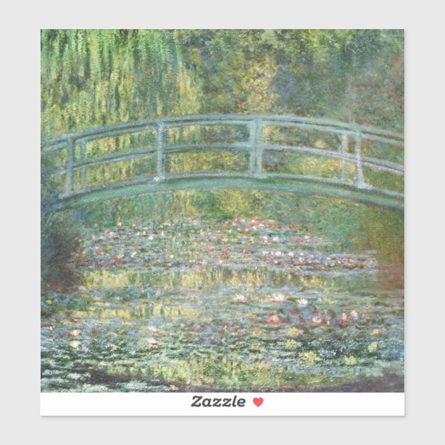 The Water Lily Pond | Vintage French Painting (Sheet)