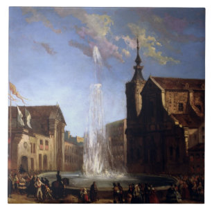 The Water Supply of Lozoya at the Fountain of the Tile