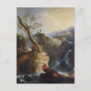 The Waterfall, 1773 Postcard