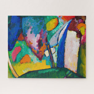 The Waterfall, 1909 by Wassily Kandinsky Jigsaw Puzzle