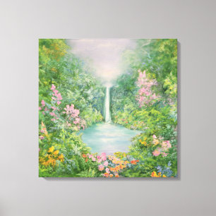 The Waterfall 1997 Canvas Print